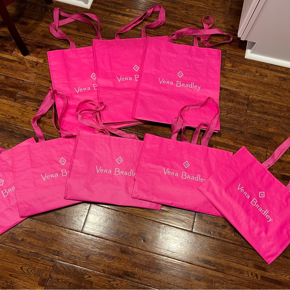 Vera Bradley reusable shopping bags